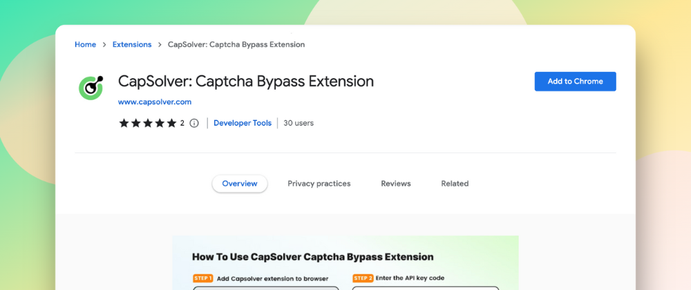 CapSolver: The Ultimate AI-Based CAPTCHA Solver Extension for Browsers